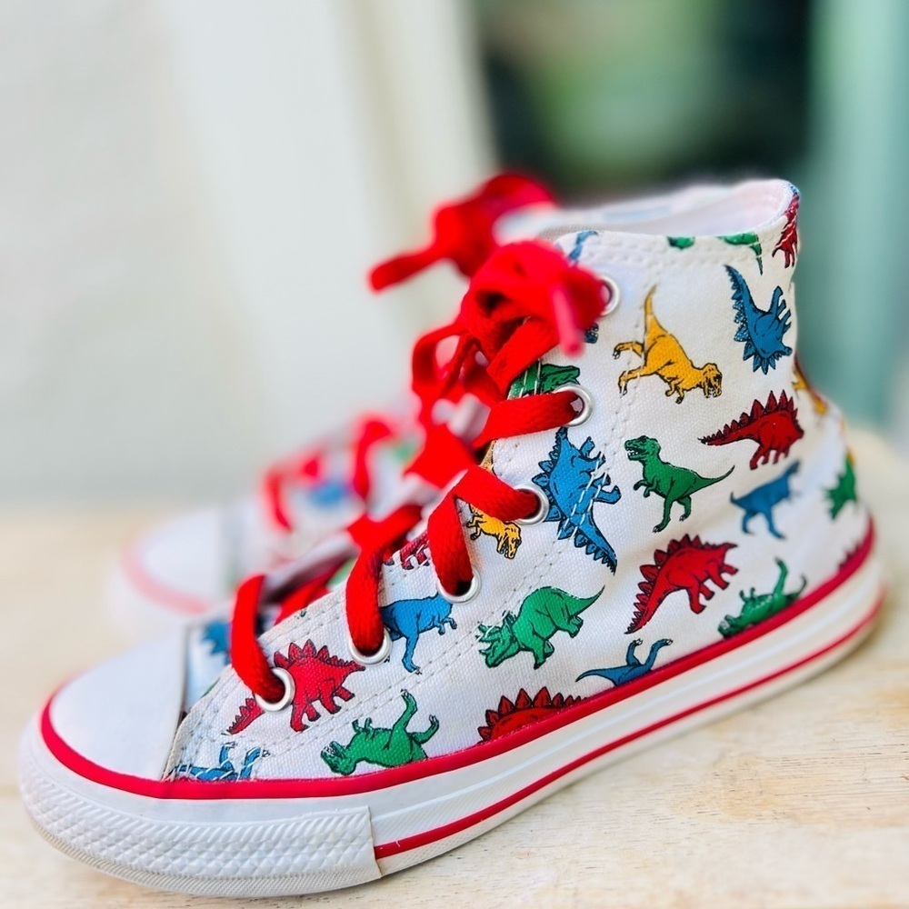 Converse Kids Chuck Taylor DINOVERSE High Top Sneaker DINOSAUR size 1